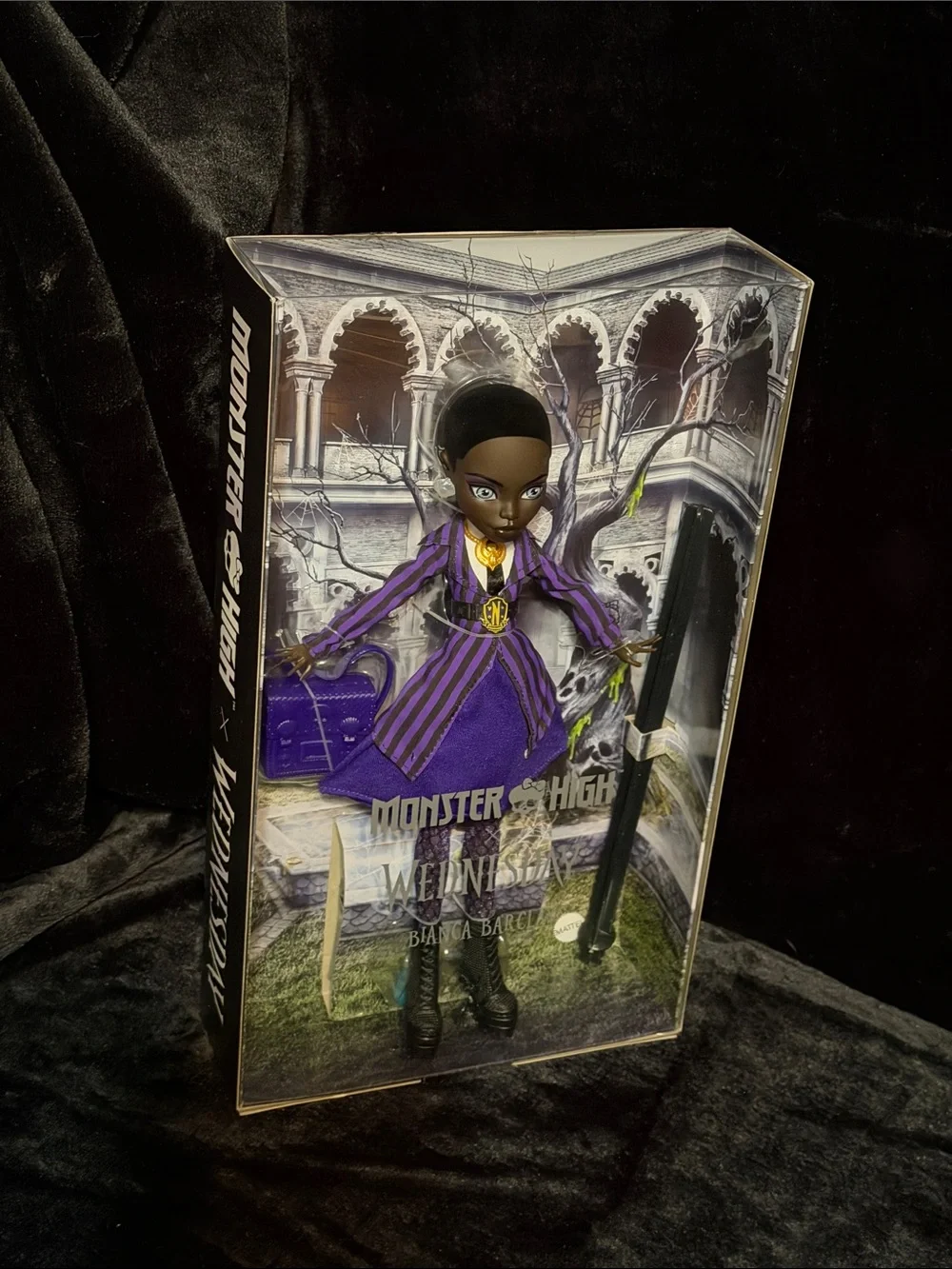 Monster High X Wednesday Bianca Barclay Doll NIB